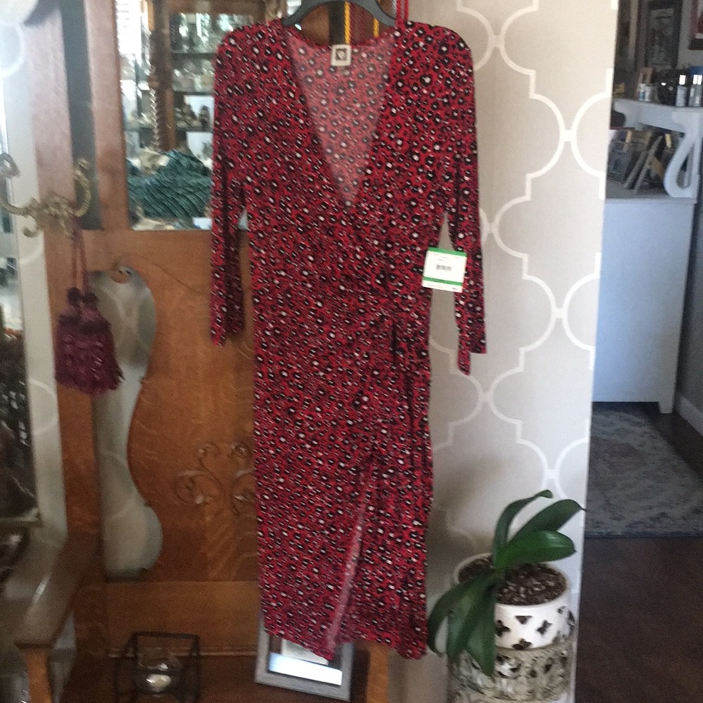 Side draped dress